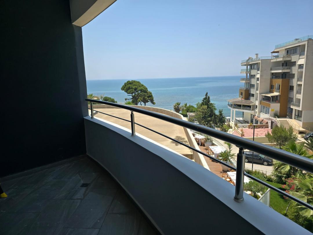 <p>The apartment is located on the 3rd floor of a very luxurious and high-standard residence in Currila. It has 112m total and 99m internal which are organized in a living room + kitchen, 2 bedrooms, 1 bathroom and 1 spacious balcony where all the premises of the apartment have access to it and which offers sea views and the residence's swimming pool. The apartment is furnished and designed with a very modern and contemporary style and is ready for occupancy, also the apartment in the price includes 2 parking spaces on the -1 floor. The  residence is where there is no shortage of green spaces, a 24/7 security system and relaxing environments such as spa, gym, swimming pool, etc. The apartment is located near the Volga and the city center, offering all the facilities for a comfortable and convenient life.</p>
