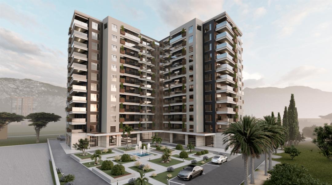 <p>The project is a new modern residential building on attractive location in the center of Bar, close to the Green Market, and is a real haven for all those who<br>are looking for an ideal symbiosis of a place to live and work.&nbsp;</p><p>The building will have 11 floors with a total of 160 apartments, and the number of units per floor is ranging from 10 to 15. A variety of apartment plans that include structures from one-bedroom to three-bedroom allow potential owners<br>to choose exactly the kind of living space that suits their needs. In the construction only the highest quality materials are used, which guarantee the durability and thoroughness of the investor’s works. The building will be ready for moving in on December 31. in 2025.&nbsp;</p><p>The reception, which is intended for all logistical issues, is located at the very entrance to the building and will work 24 hours a day. The building will also<br>have an underground garage with 78 parking spaces.&nbsp;</p><p>Business premises within the building are purpose-planned, and that will allow the owners of the apartments to have the privilege of enjoying the spa and wellness center, which together with the gym will cover 520 square meters. A playroom has been designed for the youngest, and a coffee and pastry shop is planned as well, as an ideal place for relaxation and for spending time with friends and family.&nbsp;</p><p>The building exits directly into a shared, colorful courtyard, with a children’s playground and a space for relaxation. This green area is an exceptional benefit in urban living conditions. Depending on the position inside the building, the apartments overlook the inner courtyard or the city panorama.<br>The building was designed having in mind the needs of families with children.<br>Contents in the building as well as contents in its immediate surroundings, provide children with a playful and creative upbringing, and allows parents<br>significant time savings in organizing daily activities.<br>If you want the best conditions for family life and a carefree growing up of your children, the closeness of kindergartens, schools, playgrounds, as well as the contents of the complex itself, will enable you to live a relaxed and fulfilled life without compromise.<br>The most important factor in choosing your future apartments should be the quality of the construction, its location, the proximity of places for recreation,<br>for walk along the coast, of contents for entertainment, as well as closeness of different kind of shops. All mentioned will give you the opportunity to spend<br>quality time with your family.</p>